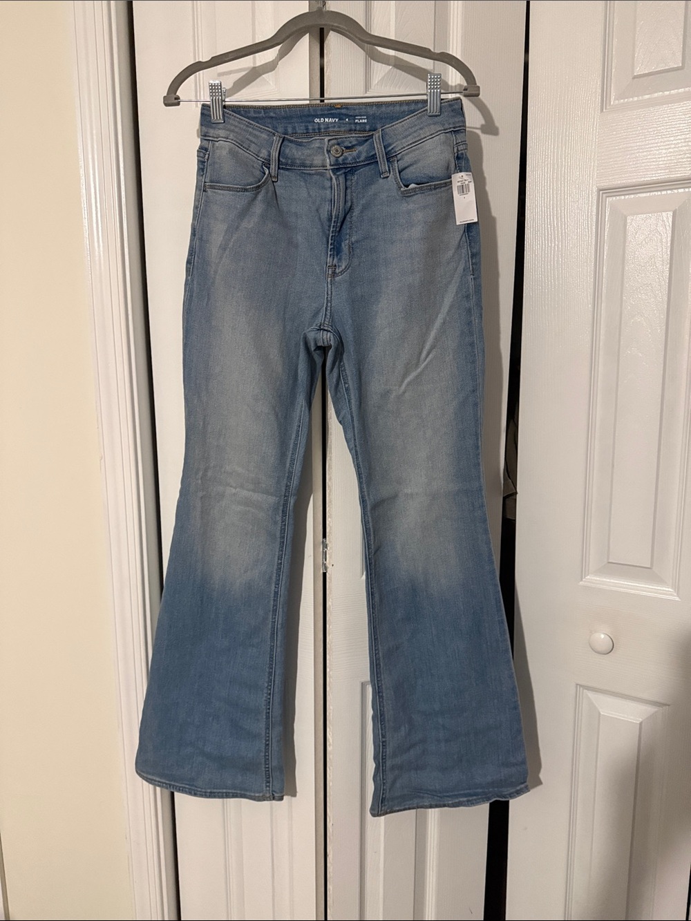 Old Navy Light Blue Flare Jeans